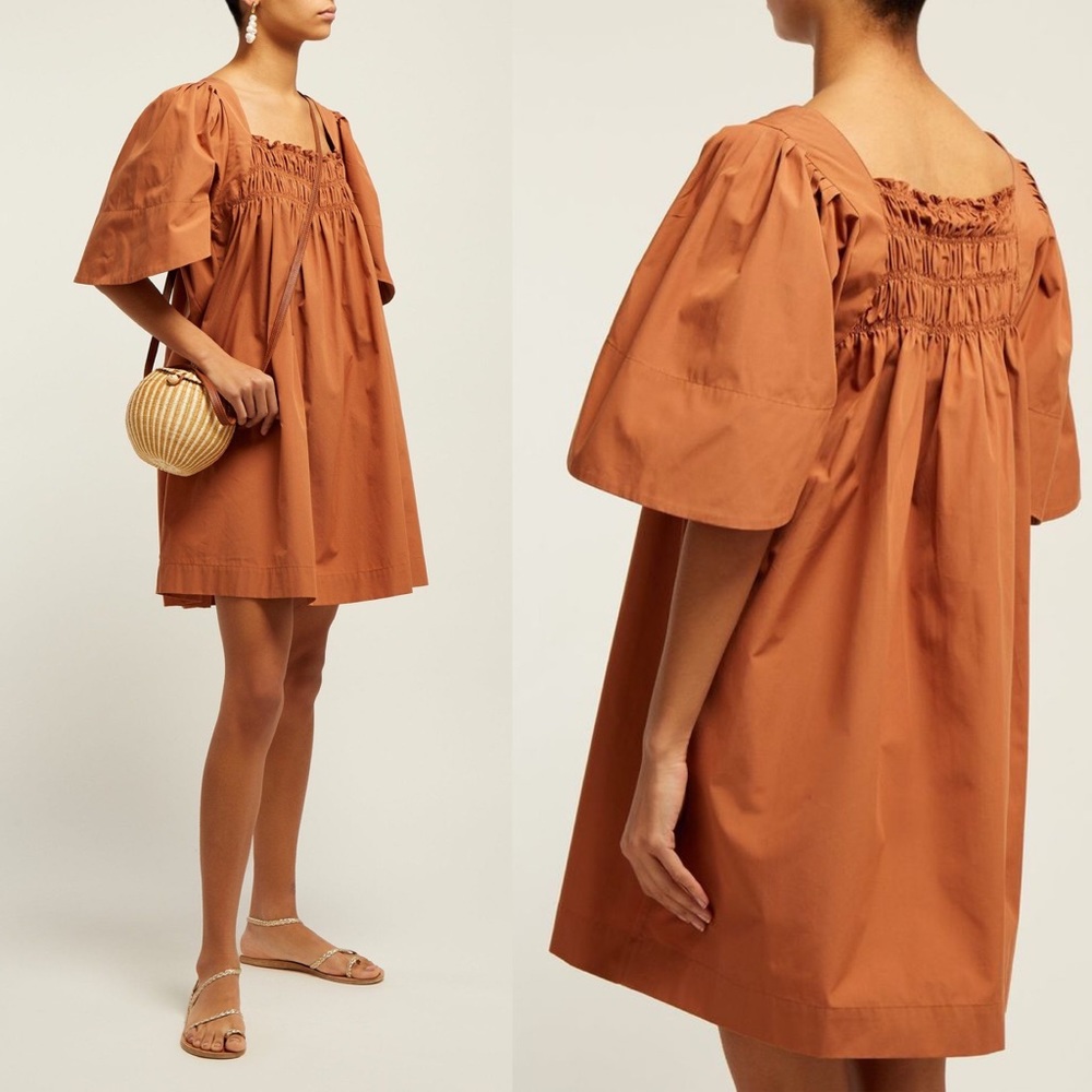 NWOT Three Graces London Orange Swing Dress